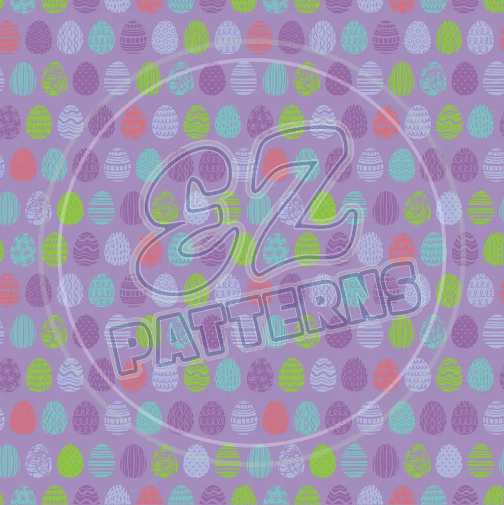 Happy Easter 002 Printed Pattern Vinyl