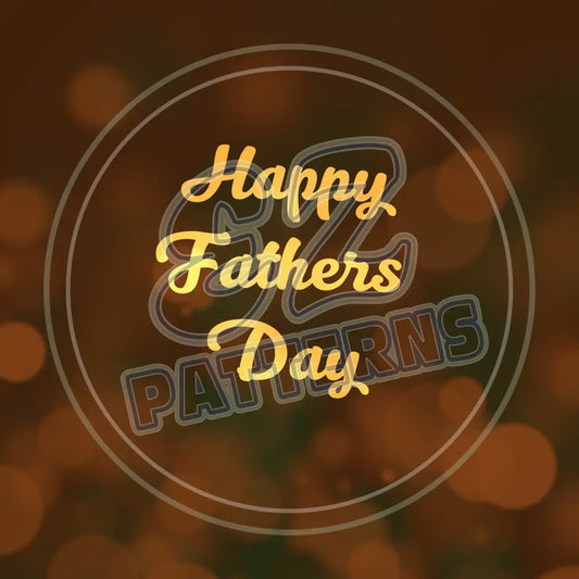 Happy Fathers Day 002 Printed Pattern Vinyl