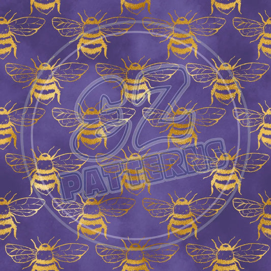 Honey Lavender 007 Printed Pattern Vinyl