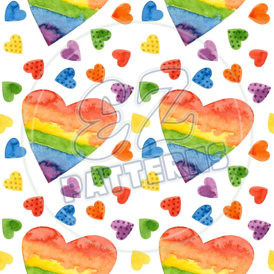 Light Rainbow 002 Printed Pattern Vinyl