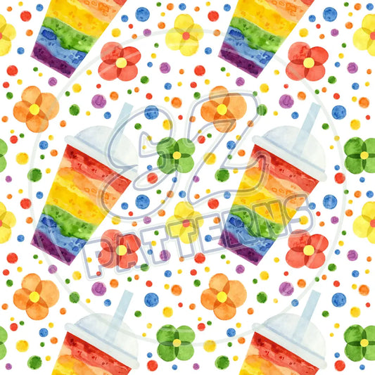Light Rainbow 010 Printed Pattern Vinyl
