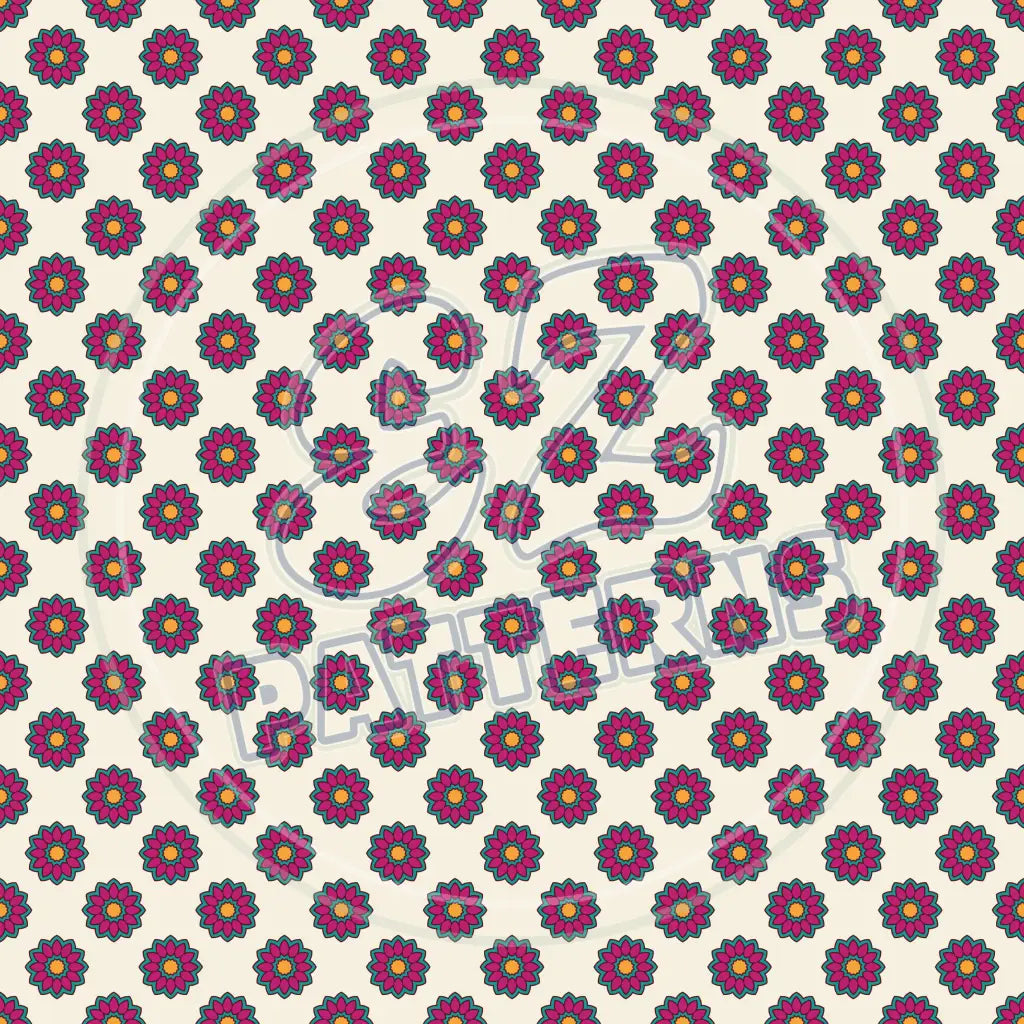 Mandala Boho 003 Printed Pattern Vinyl