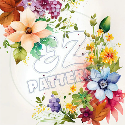 Morning Petals 012 Printed Pattern Vinyl