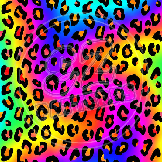 Neon Leopard 010 Printed Pattern Vinyl