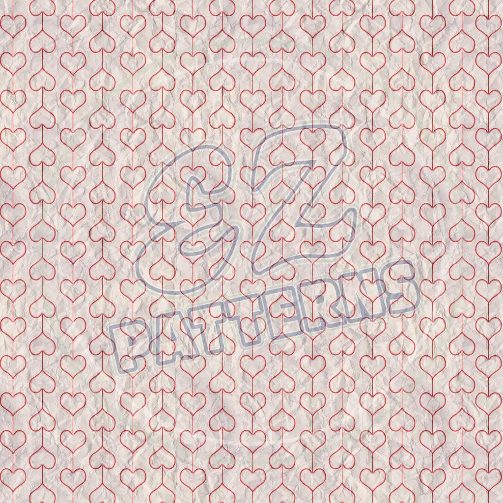 Paper Valentine 007 Printed Pattern Vinyl