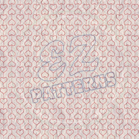 Paper Valentine 007 Printed Pattern Vinyl