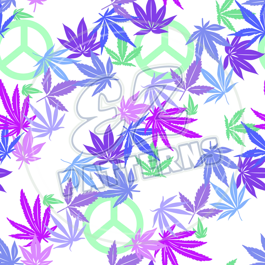 Peace Leaf 011 Printed Pattern Vinyl