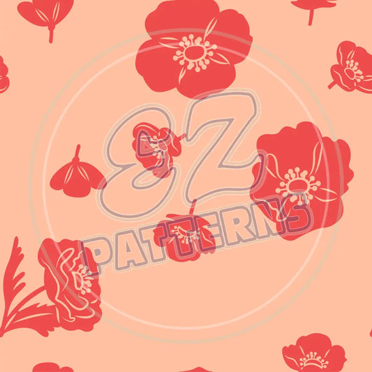 Poppy Garden 006 Printed Pattern Vinyl