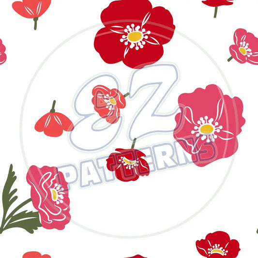 Poppy Garden 012 Printed Pattern Vinyl