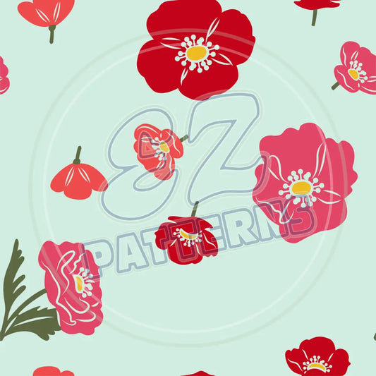 Poppy Garden 013 Printed Pattern Vinyl