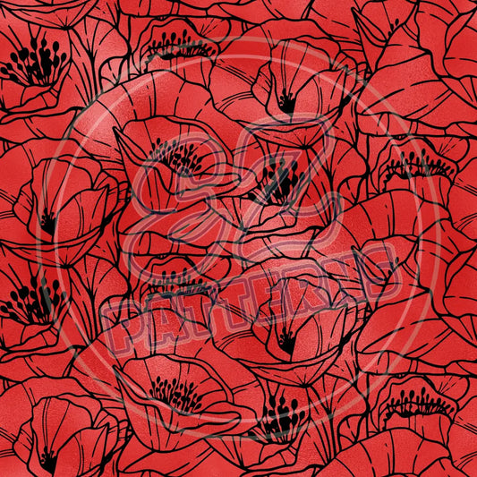 Poppy Sheen 009 Printed Pattern Vinyl