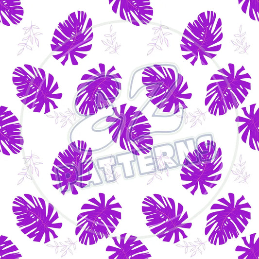 Purple Tropics 005 Printed Pattern Vinyl