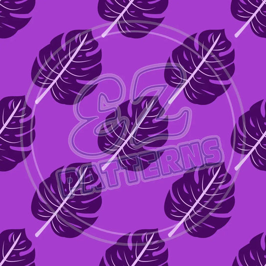 Purple Tropics 008 Printed Pattern Vinyl