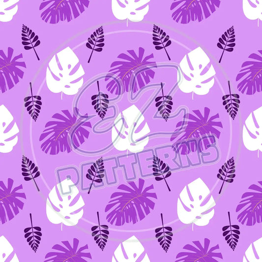 Purple Tropics 012 Printed Pattern Vinyl