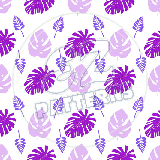 Purple Tropics 013 Printed Pattern Vinyl