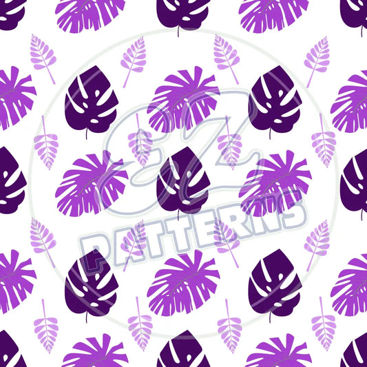 Purple Tropics 014 Printed Pattern Vinyl