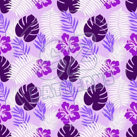 Purple Tropics 015 Printed Pattern Vinyl