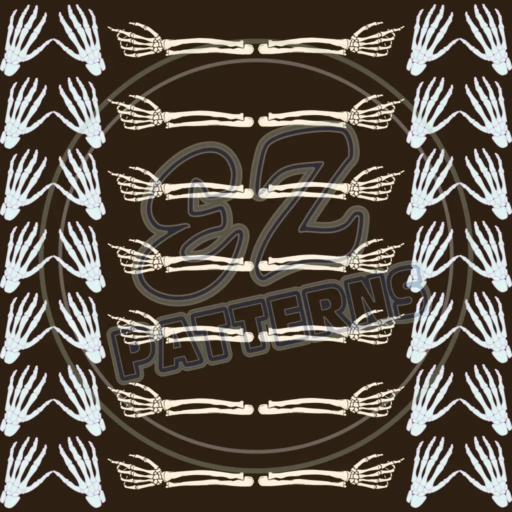 Rack Of Bones 001 Printed Pattern Vinyl