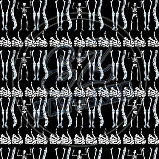 Rack Of Bones 009 Printed Pattern Vinyl
