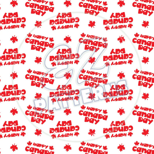 Cartoon Canada 001 Printed Pattern Vinyl