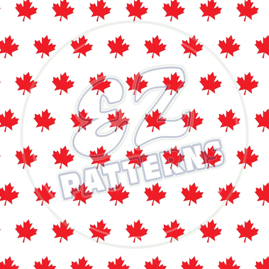 Cartoon Canada 009 Printed Pattern Vinyl