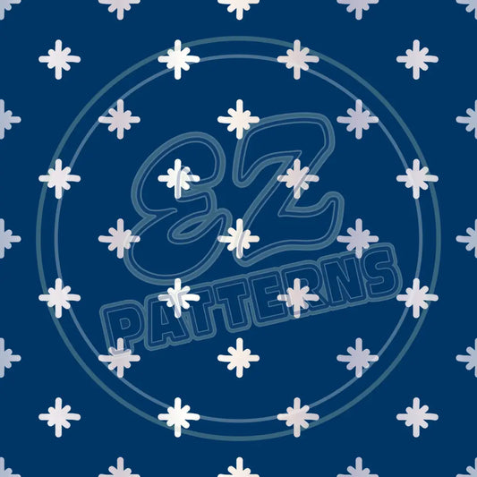 Snowflake Shimmer 002 Printed Pattern Vinyl