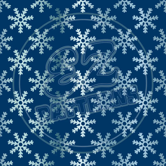 Snowflake Shimmer 004 Printed Pattern Vinyl