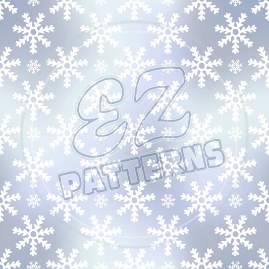 Snowflake Shimmer 005 Printed Pattern Vinyl