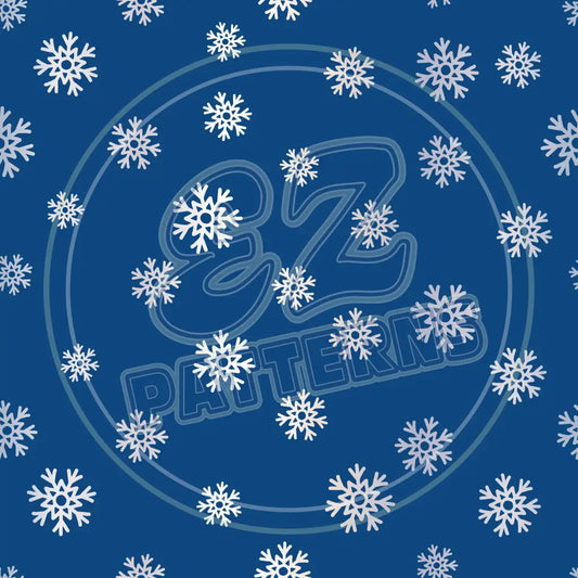 Snowflake Shimmer 006 Printed Pattern Vinyl
