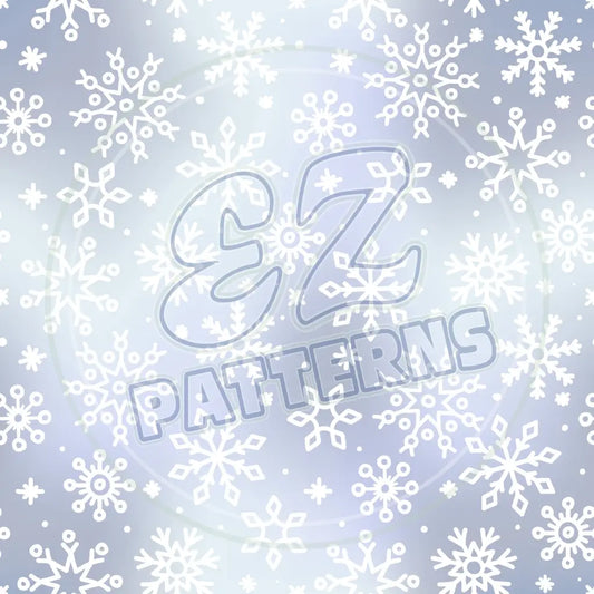 Snowflake Shimmer 012 Printed Pattern Vinyl