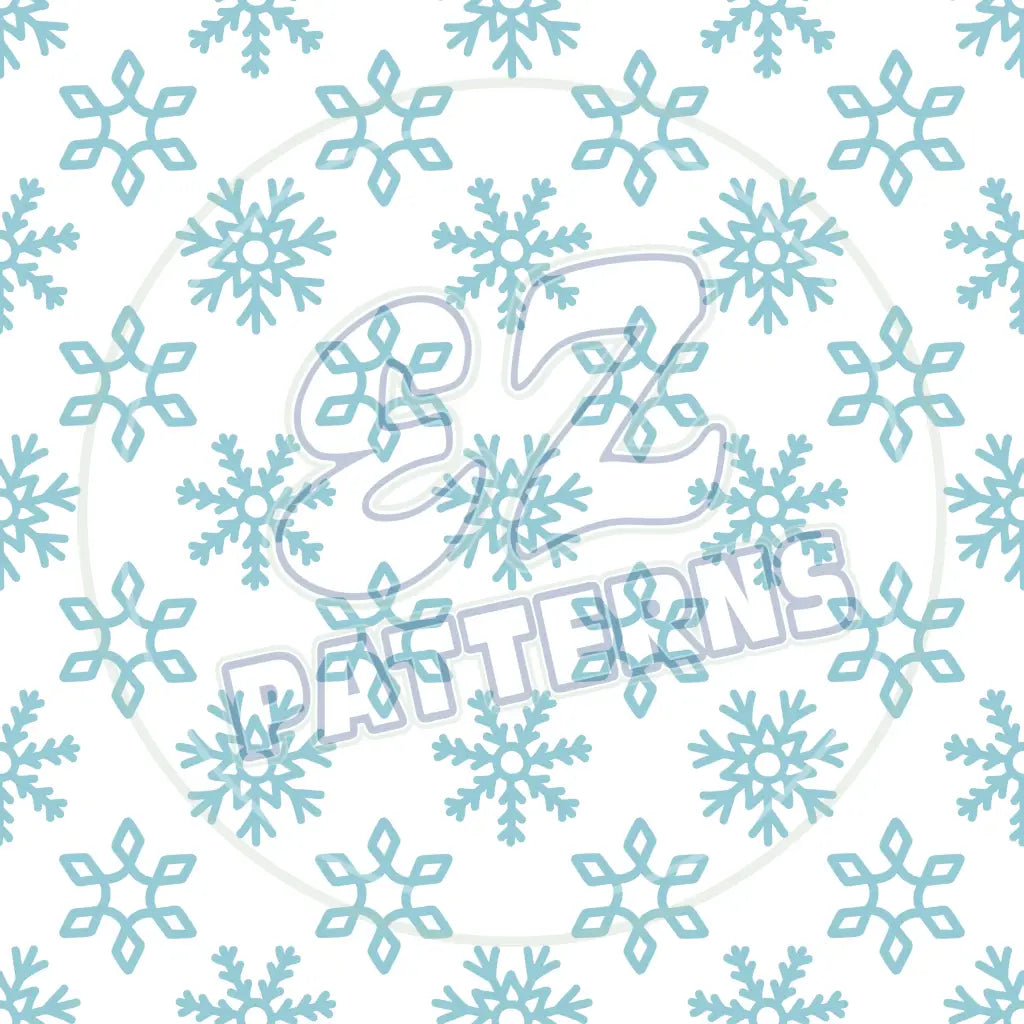 Snowflake Shimmer 013 Printed Pattern Vinyl