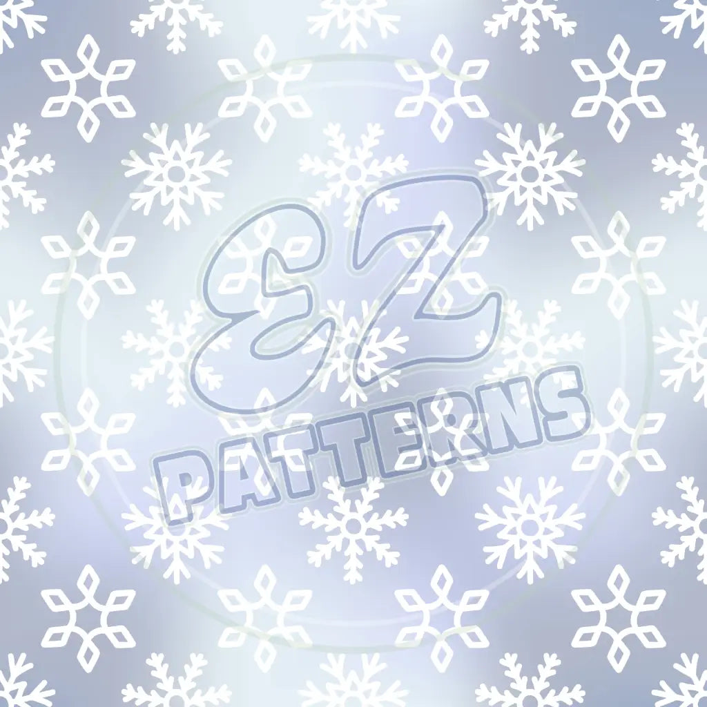 Snowflake Shimmer 014 Printed Pattern Vinyl