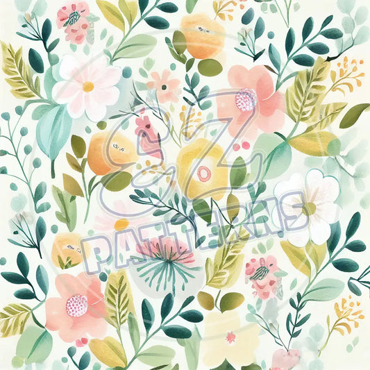 Spring Blossom 002 Printed Pattern Vinyl