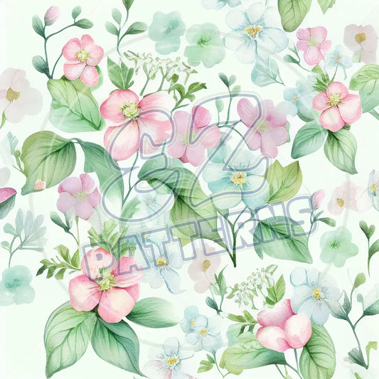 Spring Blossom 022 Printed Pattern Vinyl
