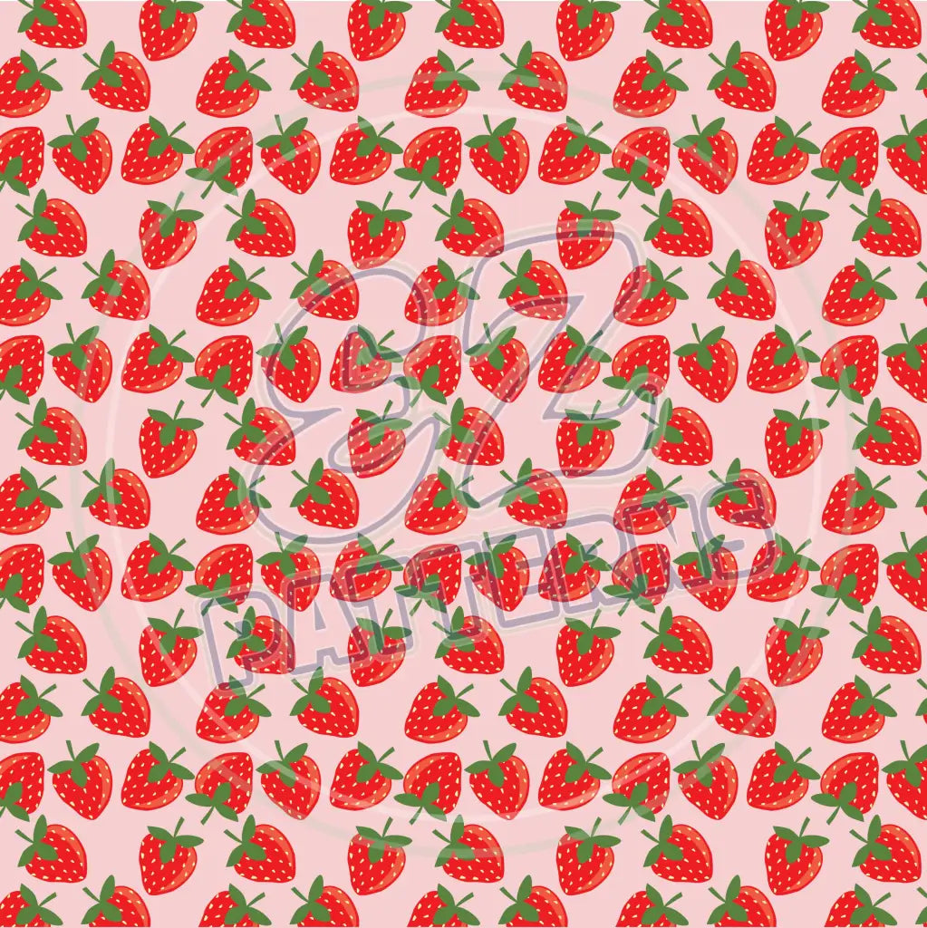 Strawberry Picnic 002 Printed Pattern Vinyl