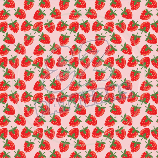 Strawberry Picnic 002 Printed Pattern Vinyl