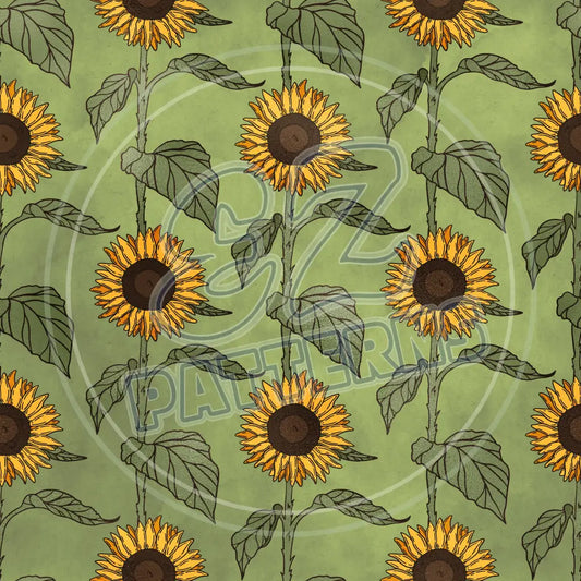 Sunflower Beauty 004 Printed Pattern Vinyl