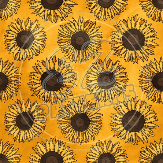 Sunflower Beauty 008 Printed Pattern Vinyl