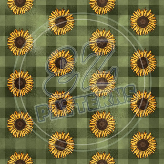 Sunflower Beauty 009 Printed Pattern Vinyl