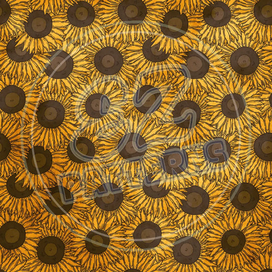 Sunflower Beauty 011 Printed Pattern Vinyl