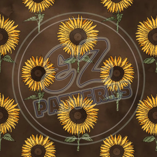 Sunflower Beauty 014 Printed Pattern Vinyl