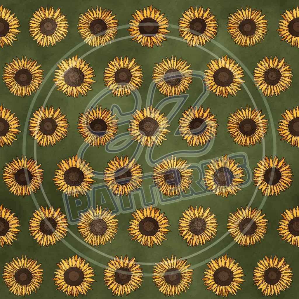 Sunflower Beauty 016 Printed Pattern Vinyl