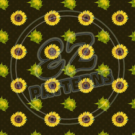 Sunny Sunflower 007 Printed Pattern Vinyl
