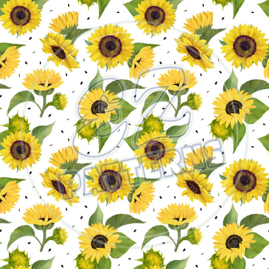 Sunny Sunflower 009 Printed Pattern Vinyl