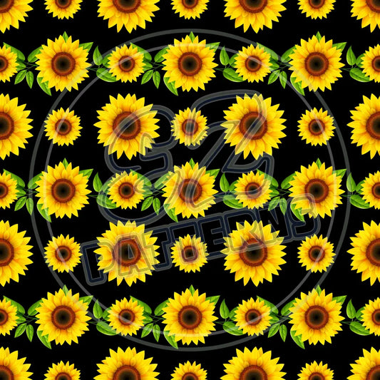 Sunny Sunflower 012 Printed Pattern Vinyl