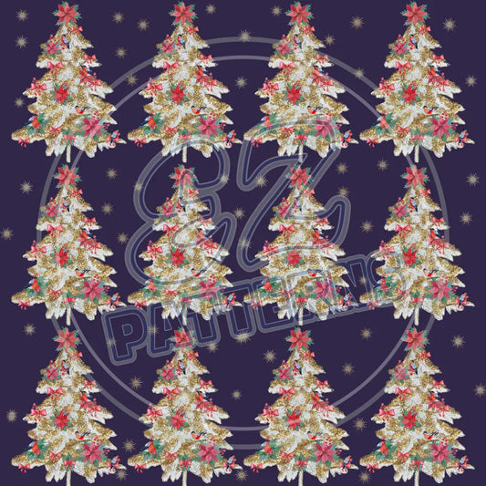 Traditional Christmas 006 Printed Pattern Vinyl