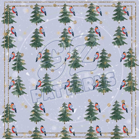 Traditional Christmas 009 Printed Pattern Vinyl