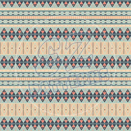 Tribal Blush 007 Printed Pattern Vinyl