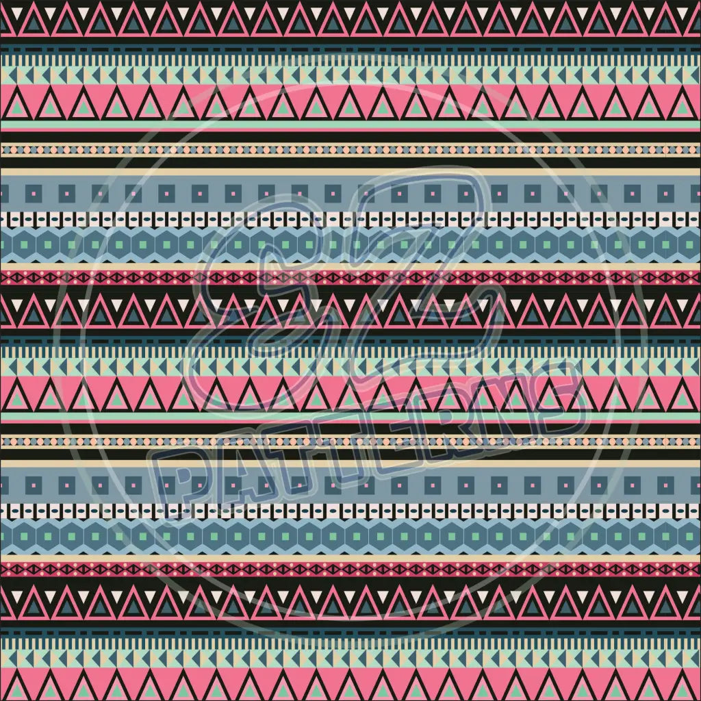 Tribal Boho 001 Printed Pattern Vinyl