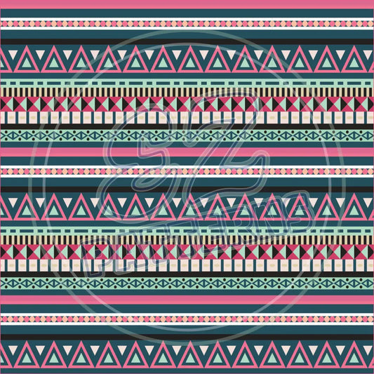 Tribal Boho 002 Printed Pattern Vinyl